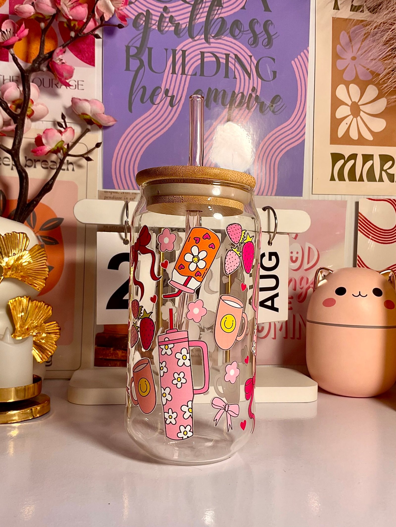 Chic Coquette Sip Tumbler - 550ml