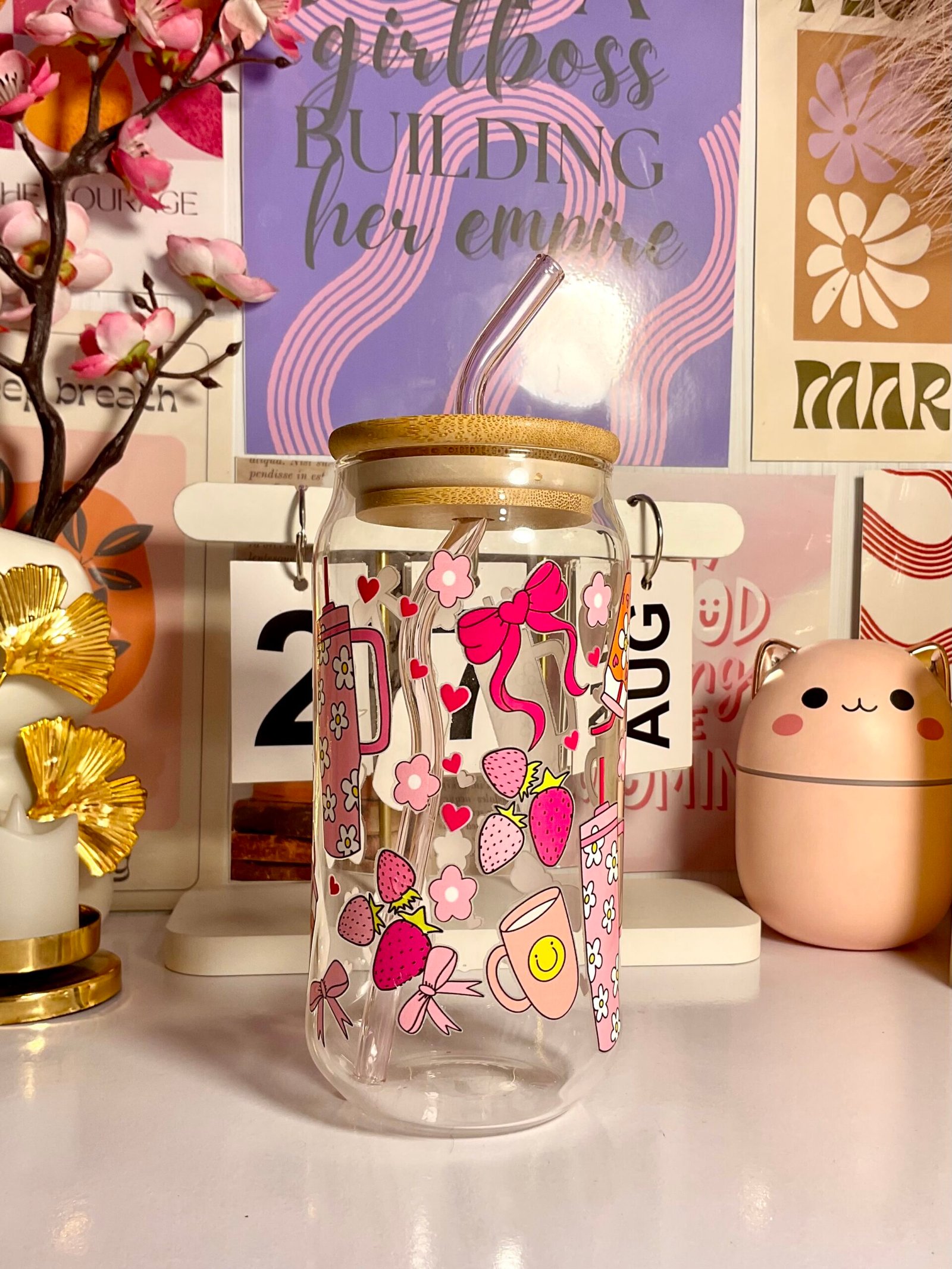 Chic Coquette Sip Tumbler - 550ml - Image 2