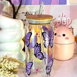 Whimsical Lilac Dreams Tumbler - 550ml