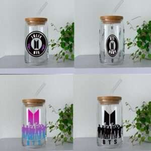 BTS Glass Tumbler - 550ml