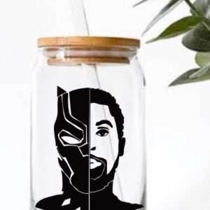 Wakanda Forever Glass Tumbler - 550ml