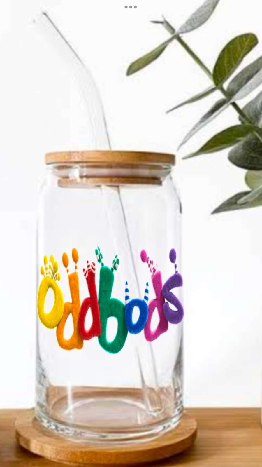 Oddbods Glass Tumbler - 550ml - Image 2