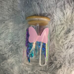 Disney Themed Glass Tumbler - 550ml