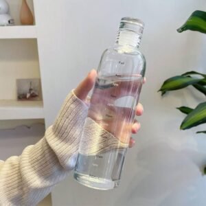 Time Markers Borosilicate Bottle-570ml
