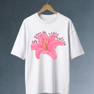 The "Joy Grows" Floral T-shirt