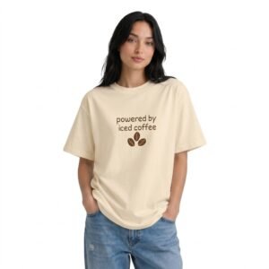 Iced Coffee Oversized T-Shirt