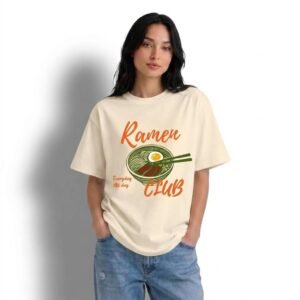 Ramen Club Oversized T-Shirt