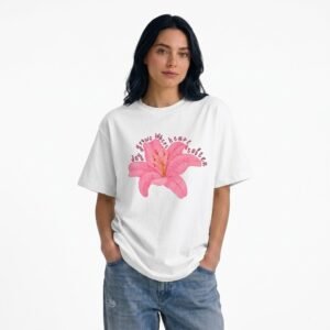 The "Joy Grows" Floral T-shirt